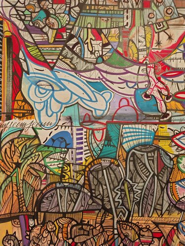 Antagonismo naturale by Daniele Duranti, Painting for Sale on Select