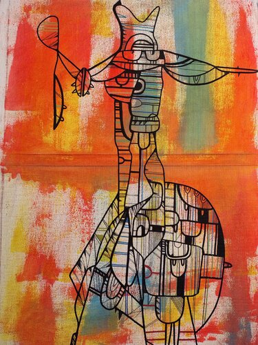 In nessun altro gioco by Daniele Duranti, Painting for Sale on Select
