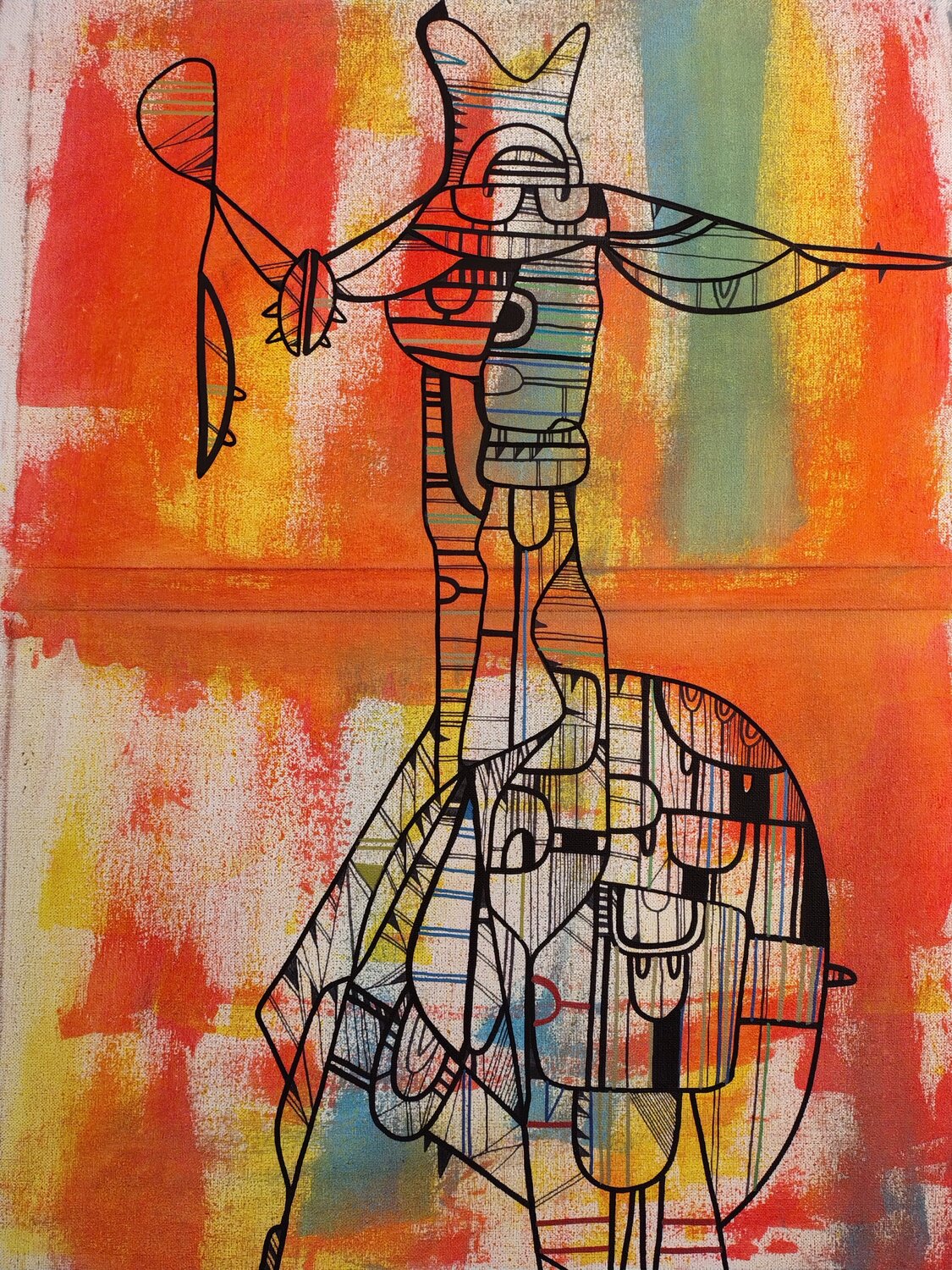 In nessun altro gioco Daniele Duranti Original painting for sale