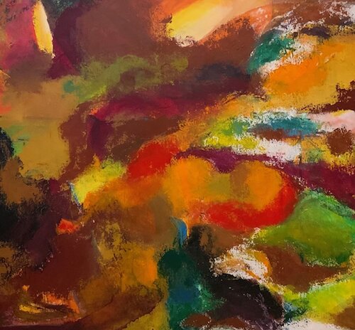 Greeting Autumn by Sung Gross, Painting for Sale on Select