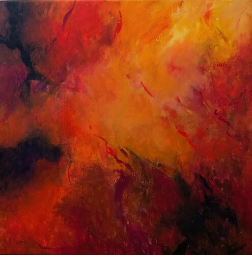 Autumn Calls by Sung Gross, Painting for Sale on Select