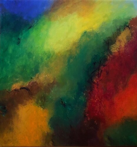 October Morning by Sung Gross, Painting for Sale on Select