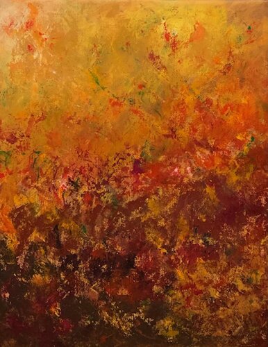 Blaze by Sung Gross, Painting for Sale on Select