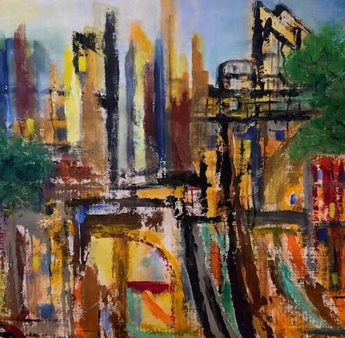 New Day by Sung Gross, Painting for Sale on Select