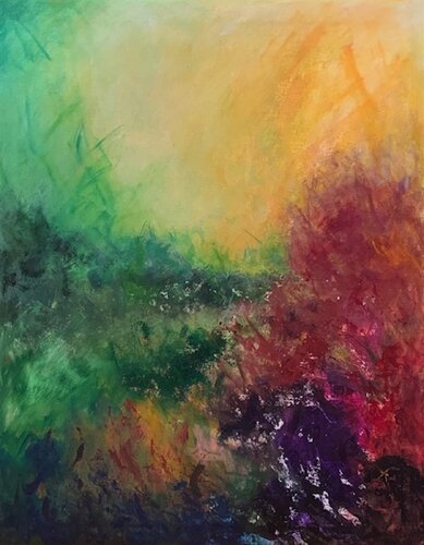 Greetings by Sung Gross, Painting for Sale on Select