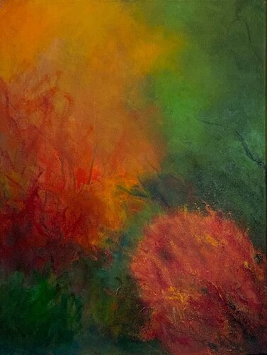 Blooming Season by Sung Gross, Painting for Sale on Select