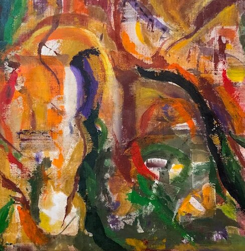 Turning Around by Sung Gross, Painting for Sale on Select