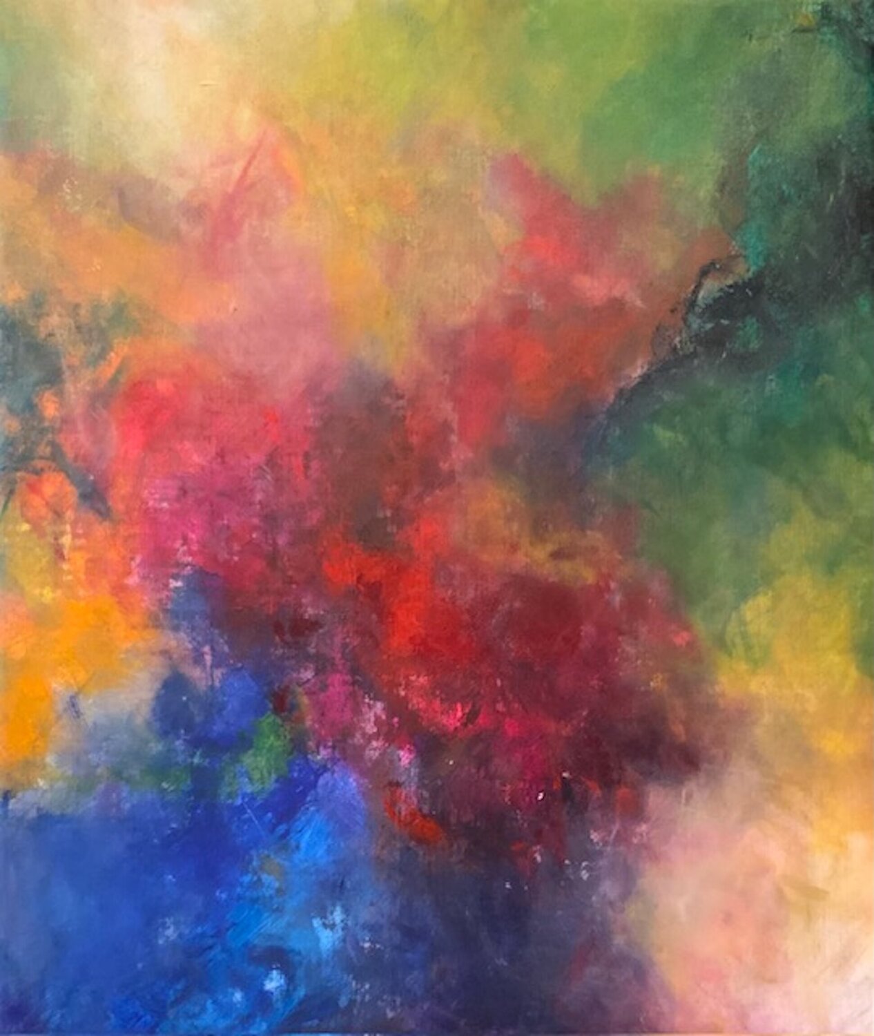Morning Glory Sung Gross Original painting for sale