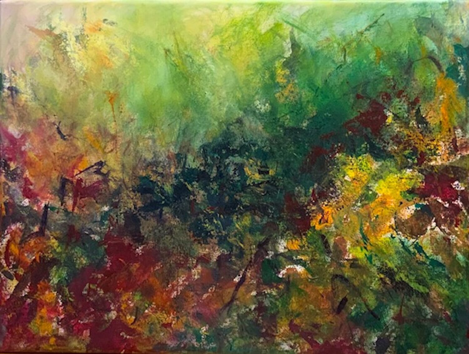 Early October Sung Gross Original painting for sale