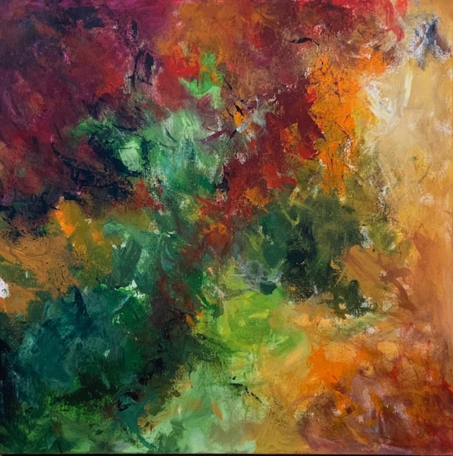 Mid-Afternoon Sung Gross Original painting for sale
