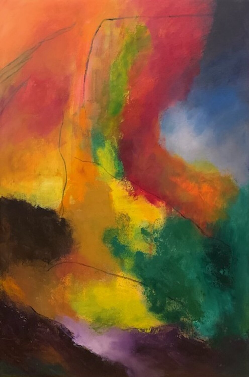 Joy_26 Sung Gross Original painting for sale