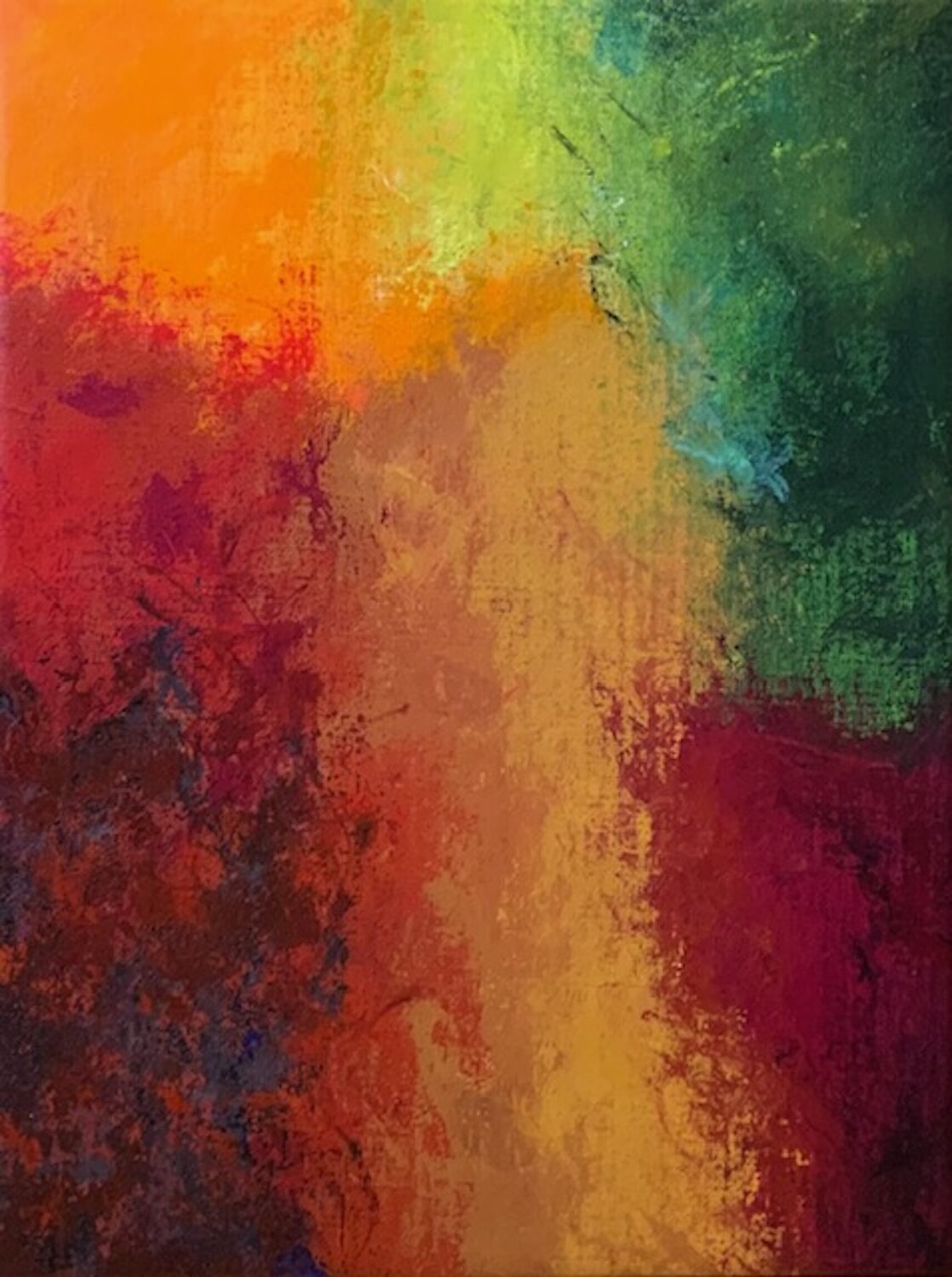Late Afternoon Sung Gross Original painting for sale