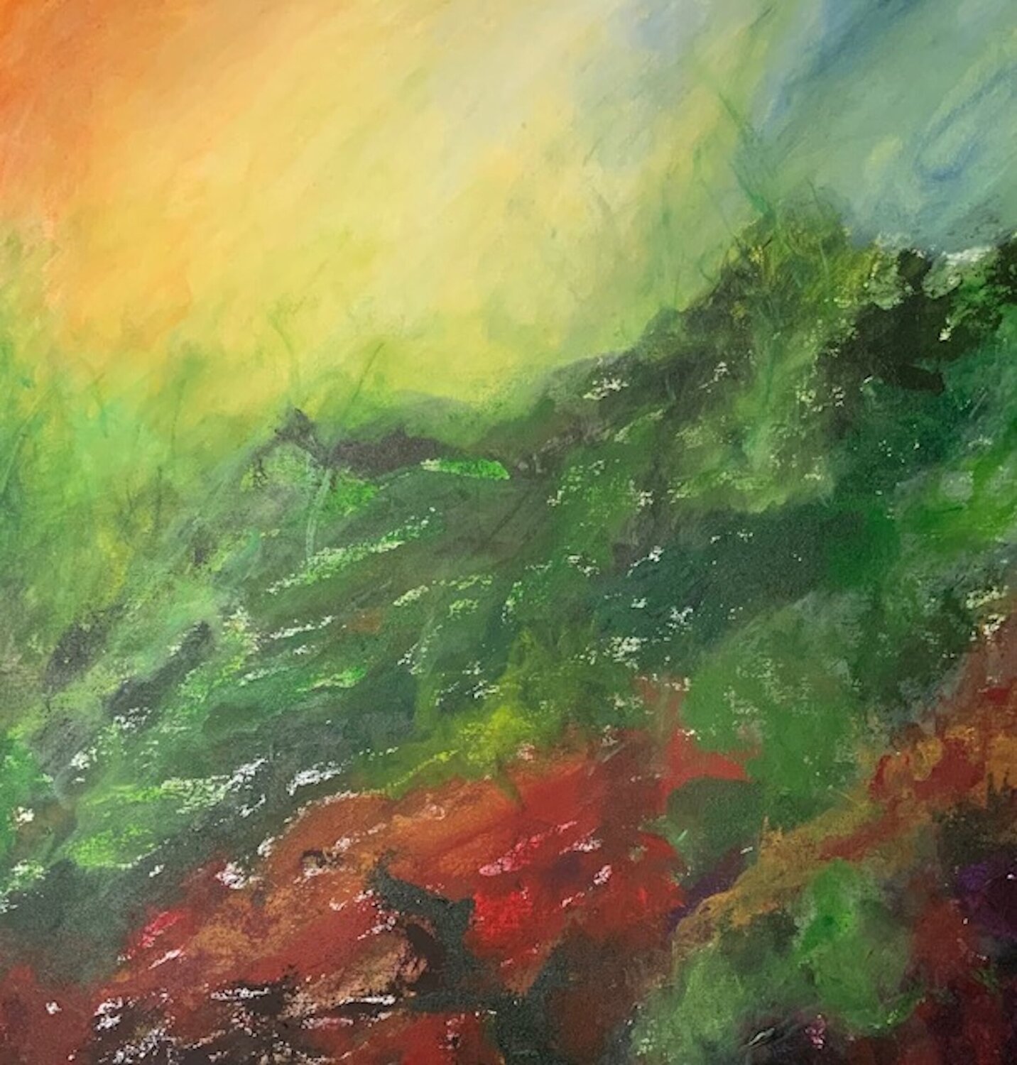 After Sunrise Sung Gross Original painting for sale
