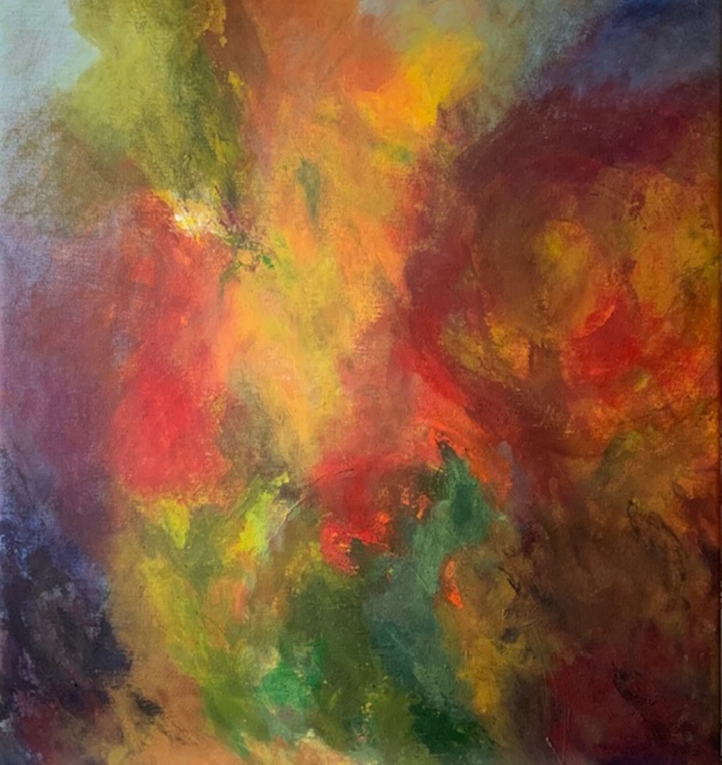 Journey to The East Sung Gross Original painting for sale