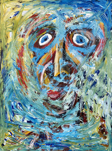Terrorized Just Francy by El Mora, Painting for Sale on Select
