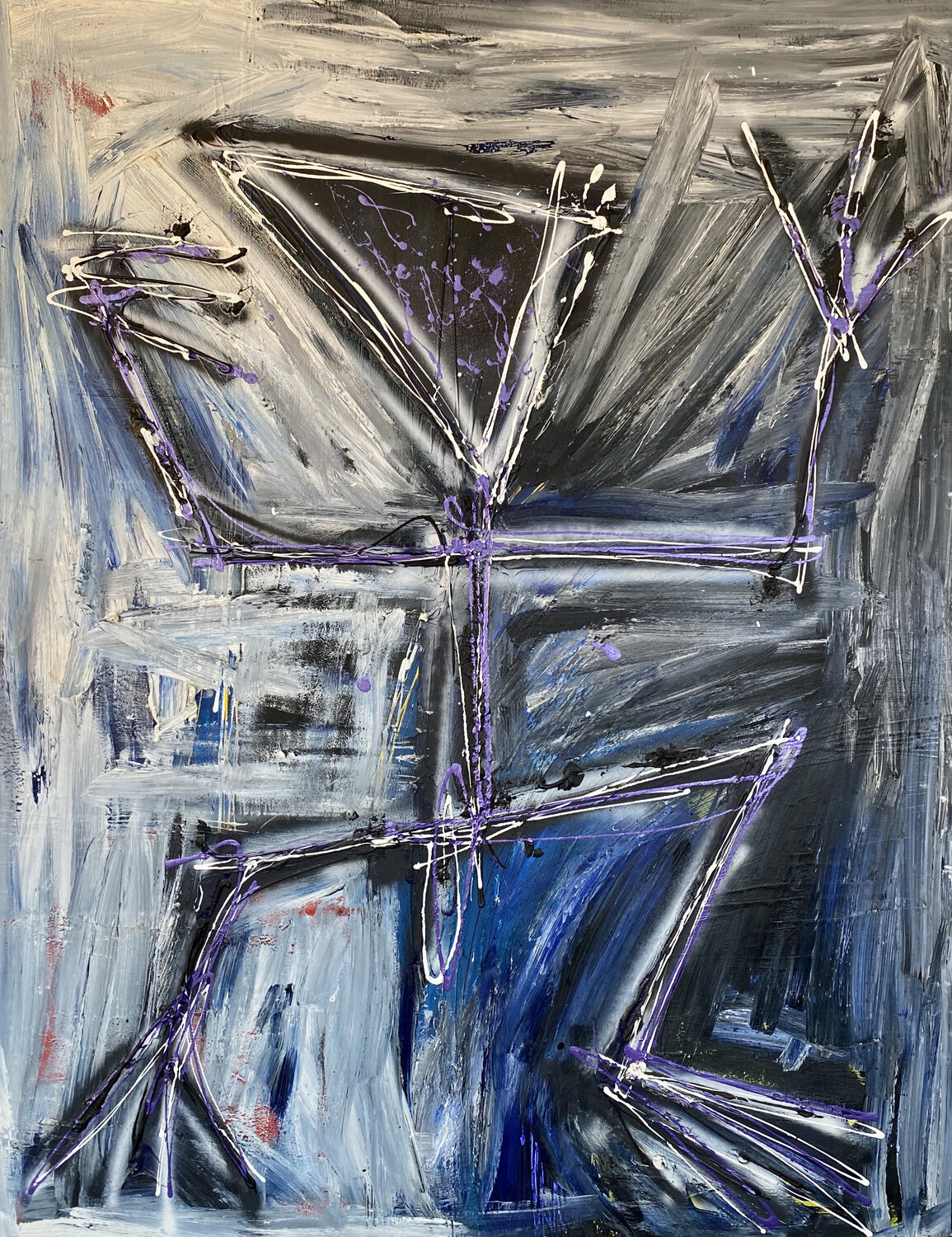 No more I love you El Mora Original painting for sale