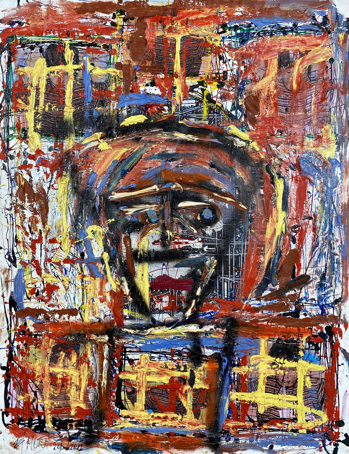 Revolution El Mora Original painting for sale