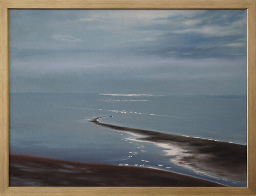 Calm sea by Julija Demenkova, Painting for Sale on Select