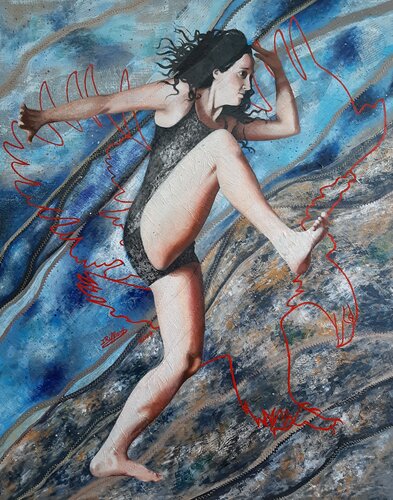 Ascension by Isabelle Riffard, Painting for Sale on Select