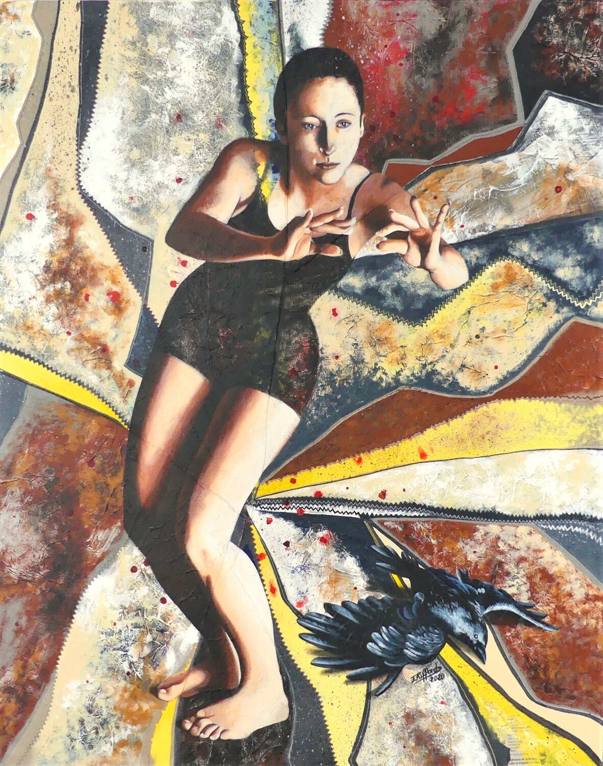 Tétanie Isabelle Riffard Original painting for sale