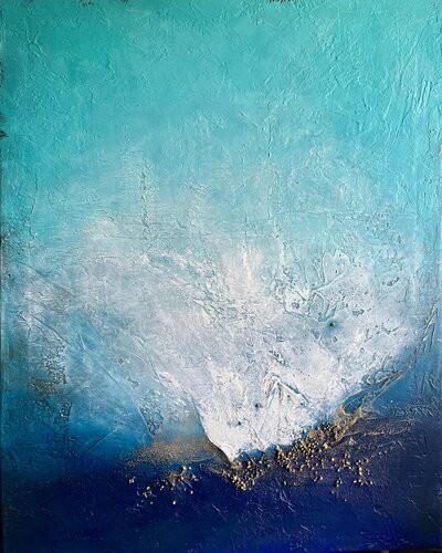 Écumes II by Clémentine Daudier, Painting for Sale on Select