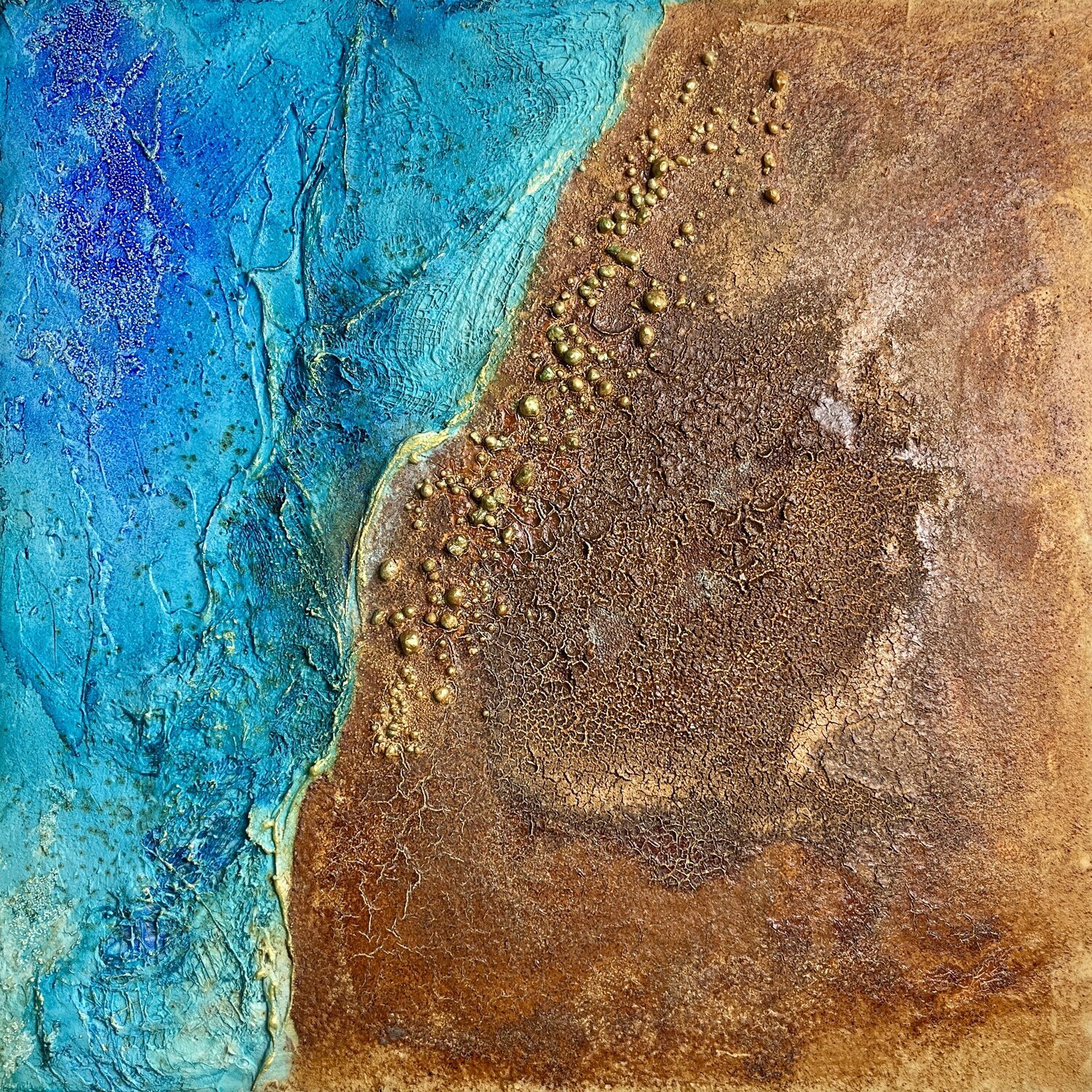 Elemental 1 Clémentine Daudier Original painting for sale