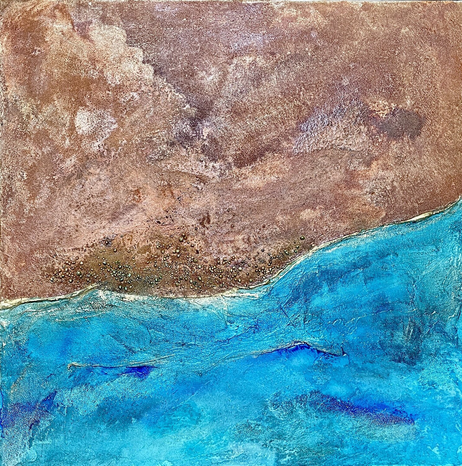 Elemental 7 Clémentine Daudier Original painting for sale