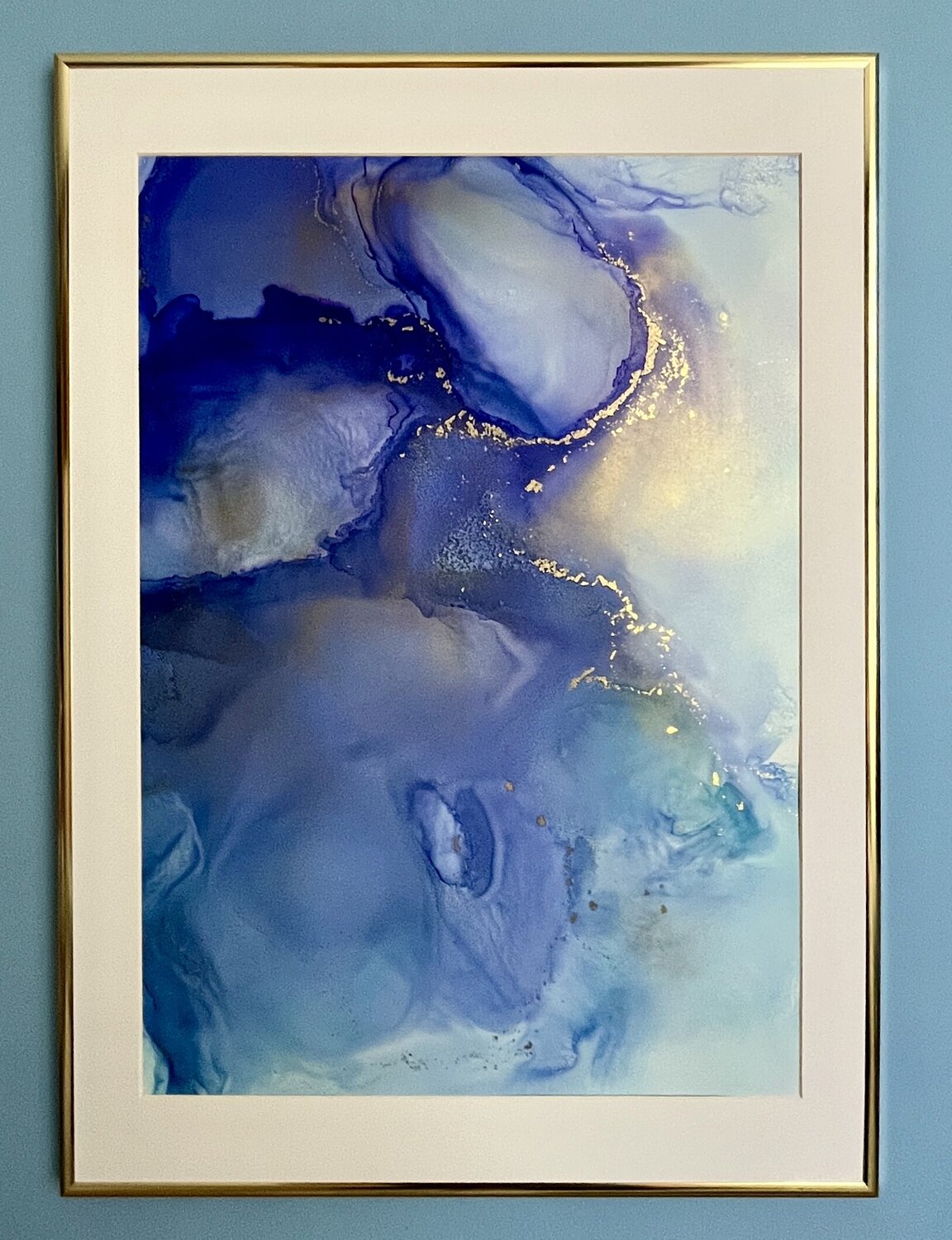 Flow II Clémentine Daudier Original painting for sale