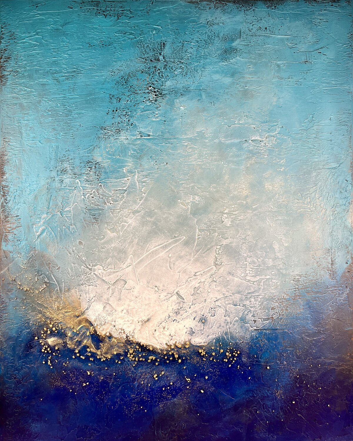 Écumes I Clémentine Daudier Original painting for sale