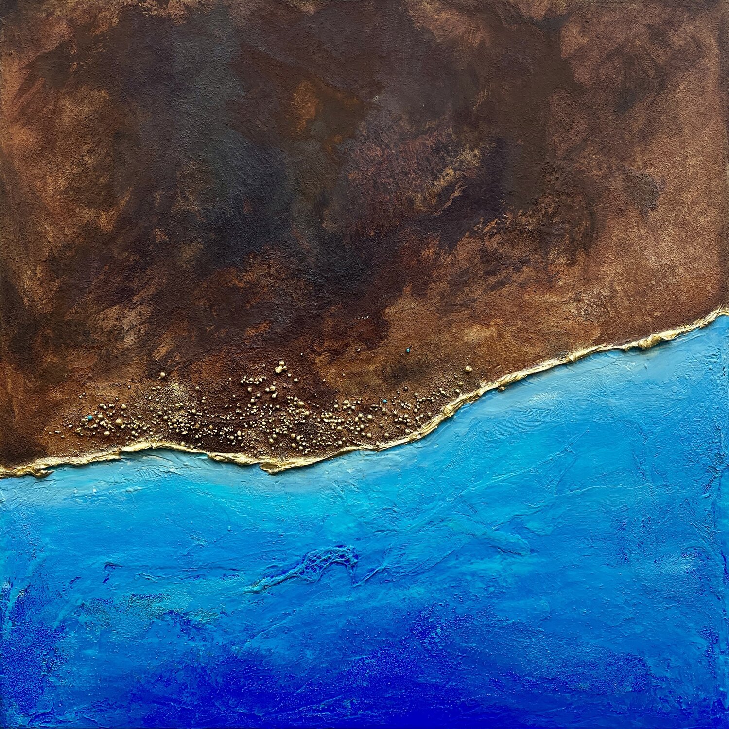 Elemental 7 Clémentine Daudier Original painting for sale