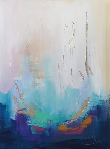 Natur Licht No 1 by Sarah Kube, Painting for Sale on Select