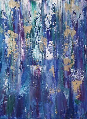 Sternenlicht No 1 by Sarah Kube, Painting for Sale on Select