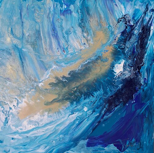 Water Spirit Part 2 by Sarah Kube, Painting for Sale on Select