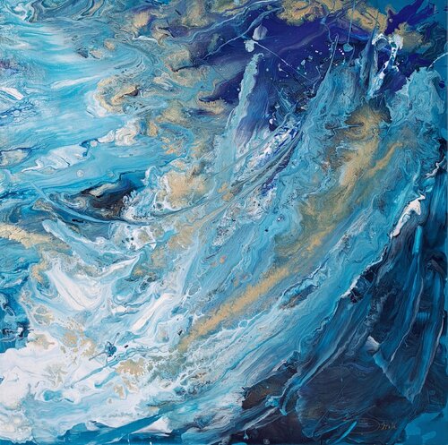 Water Spirit Part 3 by Sarah Kube, Painting for Sale on Select