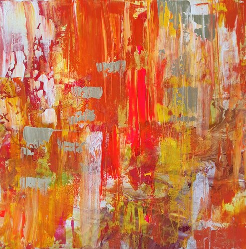 Morgenrot und Abendglühen by Sarah Kube, Painting for Sale on Select