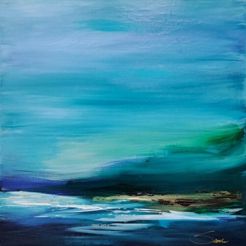 Sanfter Wellengang by Sarah Kube, Painting for Sale on Select