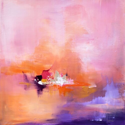 Herzens-Energie Part 1 by Sarah Kube, Painting for Sale on Select