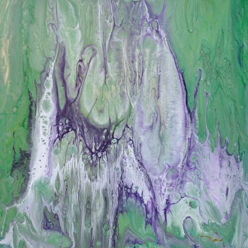 Schleier des Erwachens by Sarah Kube, Painting for Sale on Select