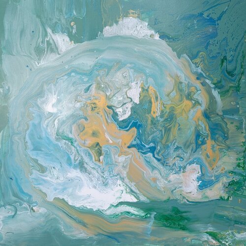 Welle der Kraft by Sarah Kube, Painting for Sale on Select