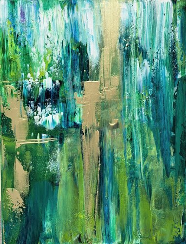 Reflexion No 2 by Sarah Kube, Painting for Sale on Select