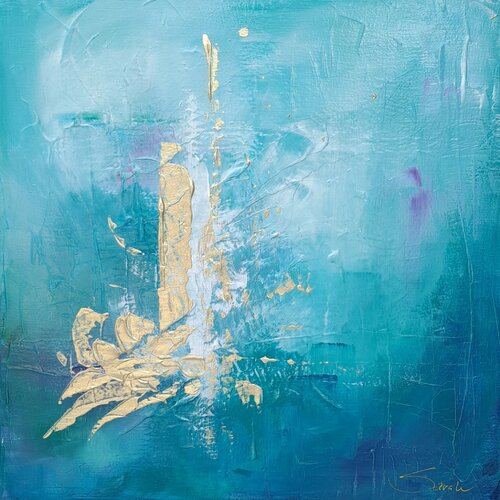 Lichtsäule by Sarah Kube, Painting for Sale on Select