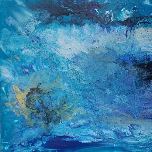 Fluss der Kraft by Sarah Kube, Painting for Sale on Select