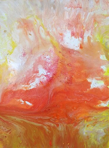 Sacral Fire by Sarah Kube, Painting for Sale on Select