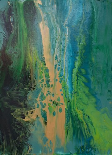 Earth Energy by Sarah Kube, Painting for Sale on Select