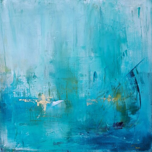 Zwischen den Welten by Sarah Kube, Painting for Sale on Select