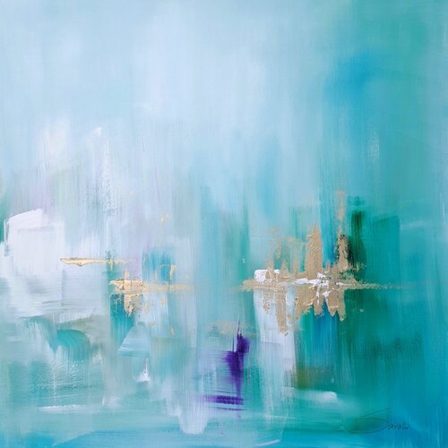 Horizont des Lichts by Sarah Kube, Painting for Sale on Select