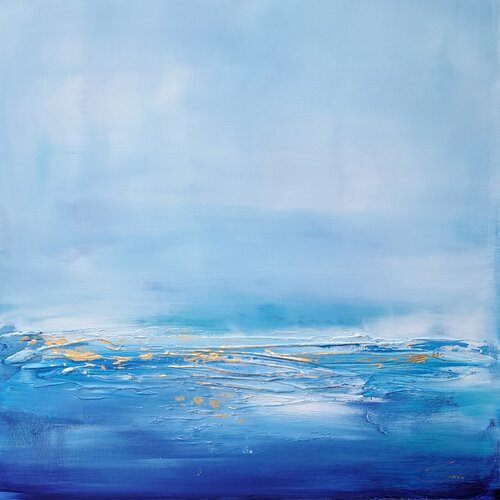Spirit of Water No 4 by Sarah Kube, Painting for Sale on Select