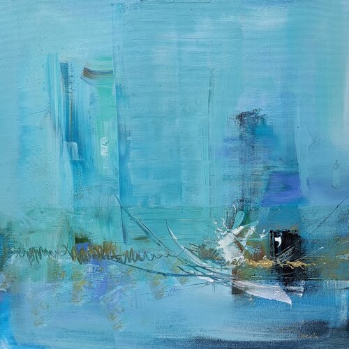 The Awakening of Space by Sarah Kube, Painting for Sale on Select