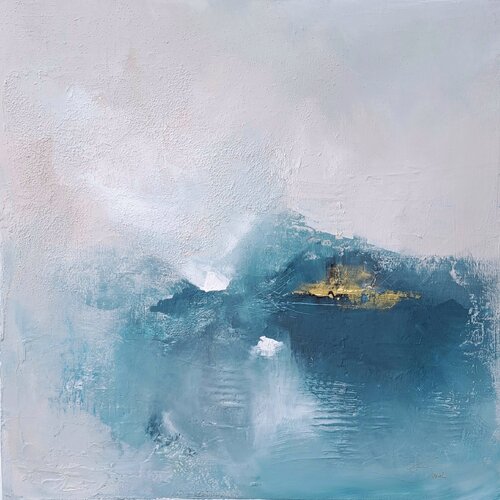 The Quiet Horizon by Sarah Kube, Painting for Sale on Select