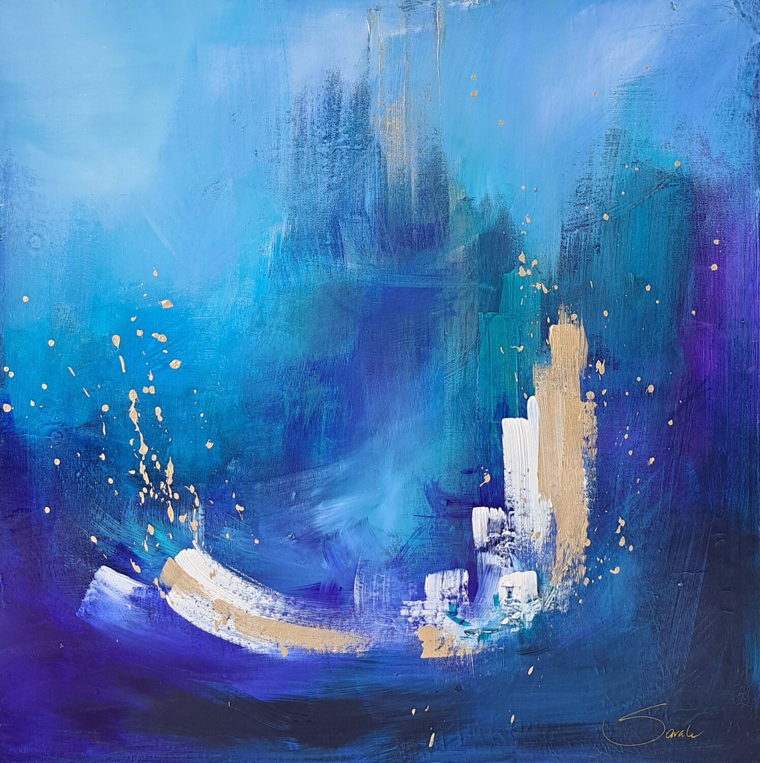Emergence Sarah Kube Original painting for sale
